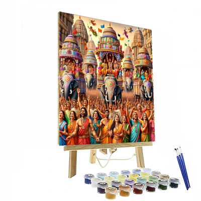 Rath Yatra Paint By Numbers