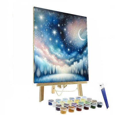 Whimsical Starry Fantasy Paint By Numbers