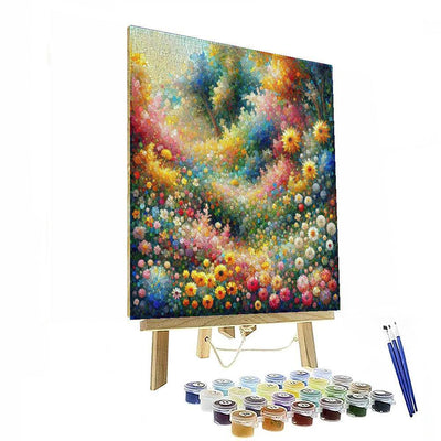 Vibrant Mosaic Garden Paint By Numbers Kits