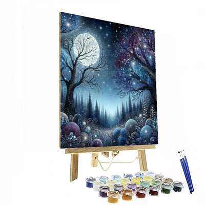 Starlit Fantasy Forest Paint By Numbers Kits