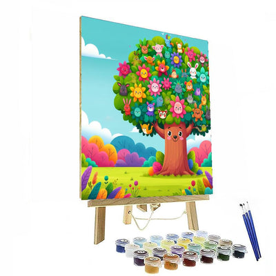 Gigantic Tree Of Life Numbered Painting Kits