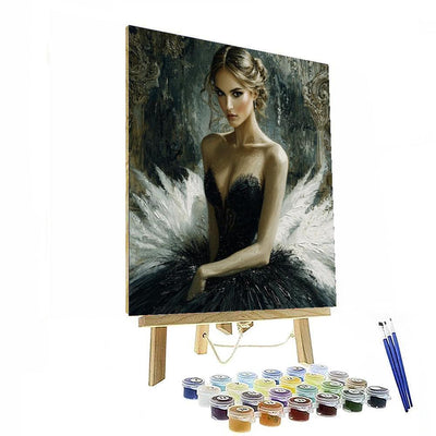 Natalie Portman: The Artistry Of A Black Swan Numbered Painting Kits