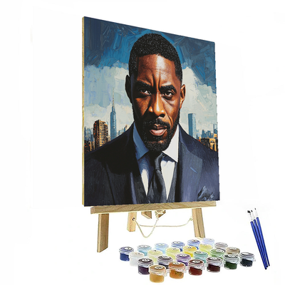 Idris Elba: The Charismatic Guardian Of Legends Paint By Number