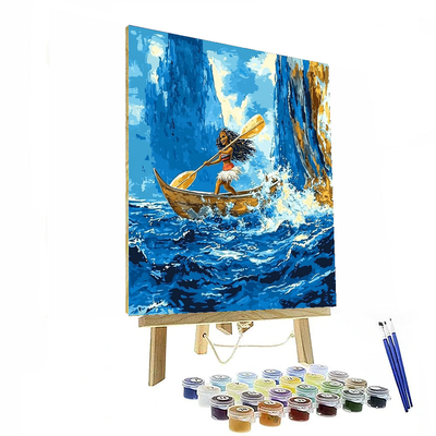 Moana Ocean Explorer - Disney Inspired Numbered Painting Kits