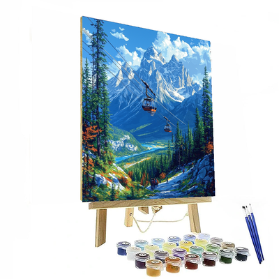 Banff Gondola Painting By Numbers Kit