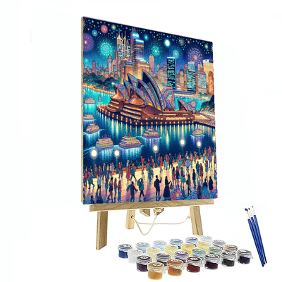 Sydney Vivid Festival - Australia Paint By Numbers Kits