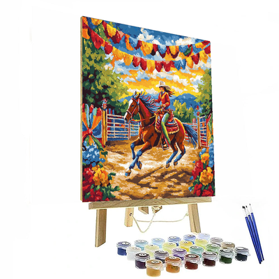 Jessie's Rodeo Adventure - Disney Inspired Numbered Painting Kits