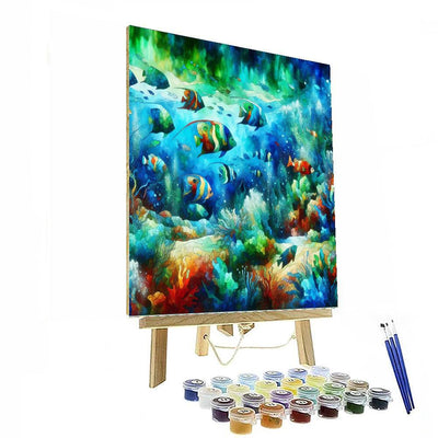 Fish's Underwater Wonderland Paint By Numbers Kits