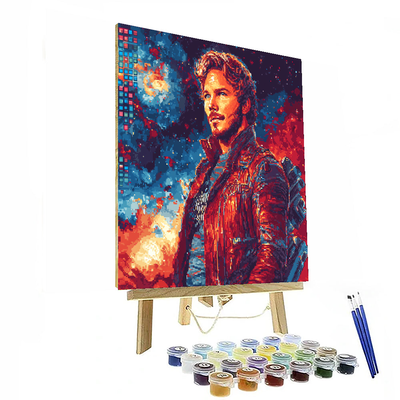 Chris Pratt: From Star-lord To The Jurassic Wilds Paint By Number