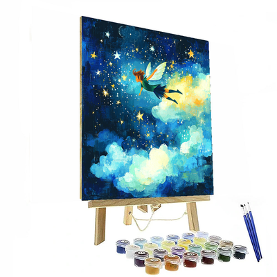 Peter Pan's Flying High - Disney Inspired Paint By Numbers