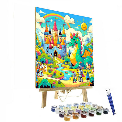 Enchanted Storybook Land Numbered Painting Kits