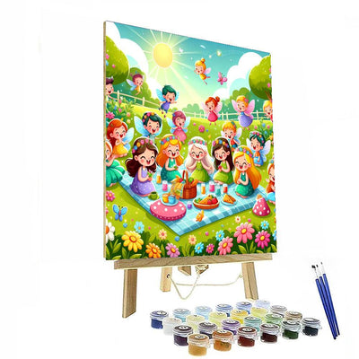 Fairy Tale Picnic Numbered Painting Kits