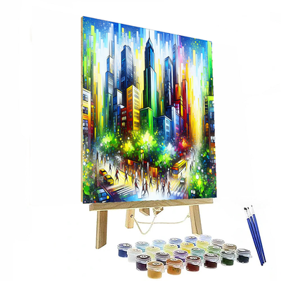 Dynamic Urban Jungle Paint By Numbers