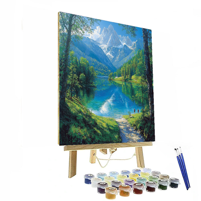 Gosau Lake Numbered Painting Kits