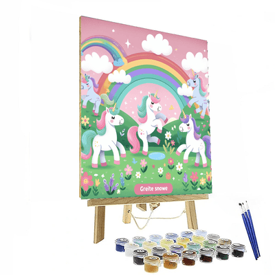 Unicorn Dreams Paint By Color