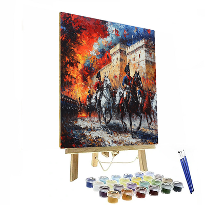 Eugene Delacroix Inspired Historic Journeys  Numbered Painting Kits