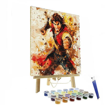 Gaston’s Heroic Challenge - Disney Inspired Numbered Painting Kits