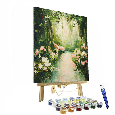 Claude Monet Inspired Botanical Symphony  Paint By Color