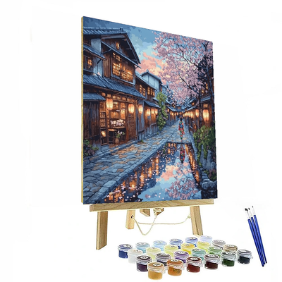 Gion District Paint By Color