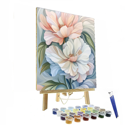 Georgia O'Keeffe Inspired Enchanted Floral Reverie  Numbered Painting Kits