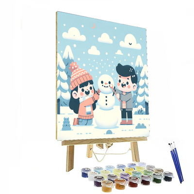 Happy Winter Wonderland Numbered Painting Kits