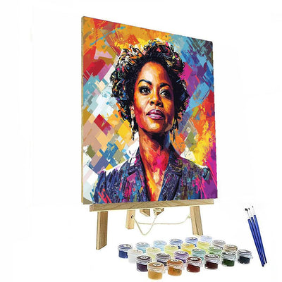 Viola Davis: The Essence Of Resilience As Annalise Keating Paint By Numbers Kits