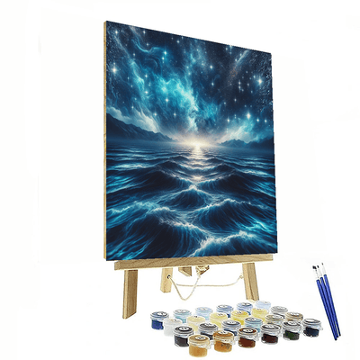 Celestial Ocean Melody Painting By Numbers Kit