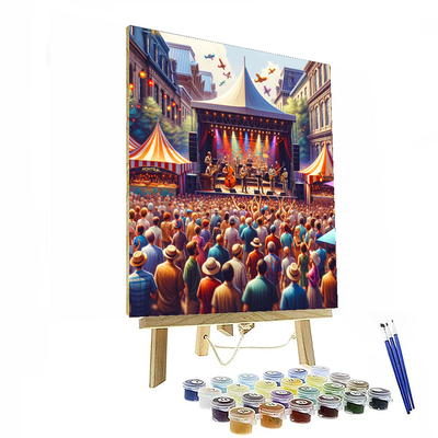 The Montreal International Jazz Festival Paint By Numbers