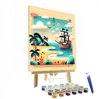 Treasure Island Tales DIY Paint By Numbers