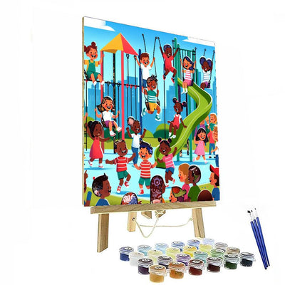 Charming Playgrounds Numbered Painting Kits