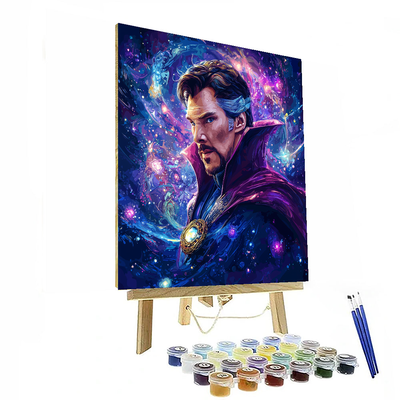 Benedict Cumberbatch: Channeling The Mystique Of Doctor Strange Paint By Color