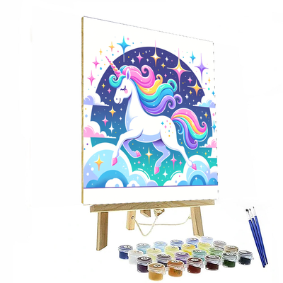 Dazzling Stardust Unicorn Paint By Color