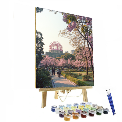 Hiroshima Peace Memorial Park Numbered Painting Kits