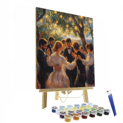 Renoir Inspired Joyful Revelry  Numbered Painting Kits