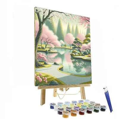 Tranquil Zen Landscape Paint By Numbers