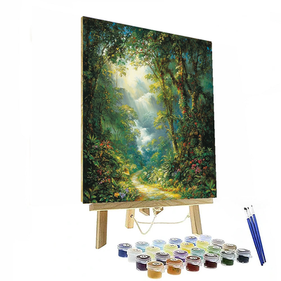 Monteverde Cloud Forest Reserve Painting Number Kit