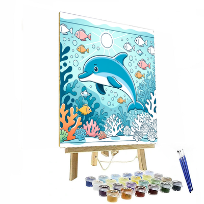 Cheerful Undersea Expedition DIY Paint By Numbers