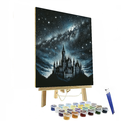 Starry Castle Paint By Numbers