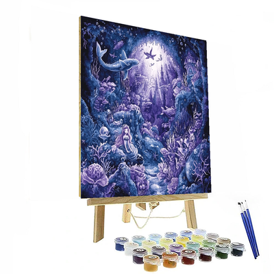 Ursula's Enchanted Grotto - Disney Inspired Paint By Number