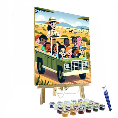 Safari Truck Expedition Paint By Numbers