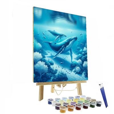 Whale Tales Painting Number Kit