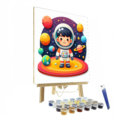 Astronaut Space Mission Paint By Numbers