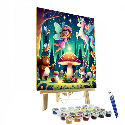 Charming Mythical Forest Painting By Numbers Kit