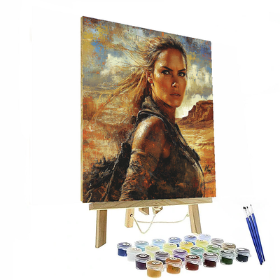 Charlize Theron: The Fearless Queen Of Action Paint By Numbers Kits