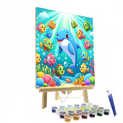 Underwater Adventures DIY Paint By Numbers