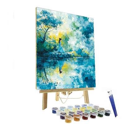 Mulan's Reflection Pond - Disney Inspired Painting Number Kit