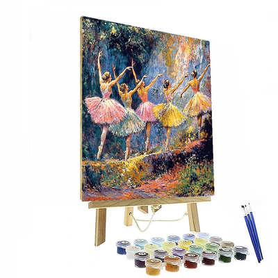 Degas Inspired Graceful Motion  Numbered Painting Kits