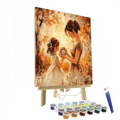 A Mother's Cherished Gift DIY Paint By Numbers