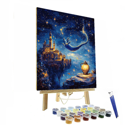 Genie's Magical Wishes - Disney Inspired Paint By Number