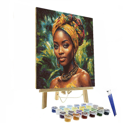 Lupita Nyong'o: The Poetic Grace Of Nakia Painting Number Kit